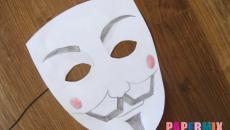 Kako narediti masko Guya Fawkesa