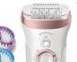 Removing leg hair with an epilator How to use an epilator in the armpit area