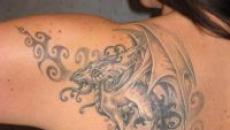 Значение на татуировка на дракон