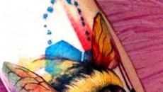 मधुमक्खी टैटू का अर्थ