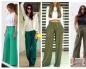 Kako nositi zelene pantalone sa zelenim pantalonama