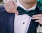 Groom's suit and bride's dress: the right combination