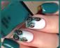 Nail patterns for beginners: step by step, photo