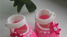 Как лесно да плетете очарователни бебешки ботички