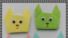 Jednostavni zanati od papira za origami za djecu od 7 godina