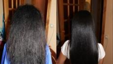 Kako narediti keratinsko ravnanje las Keratinsko ravnanje las doma