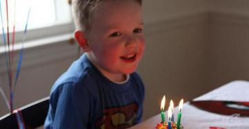Поздравление с днём рождения мальчику 4 лет